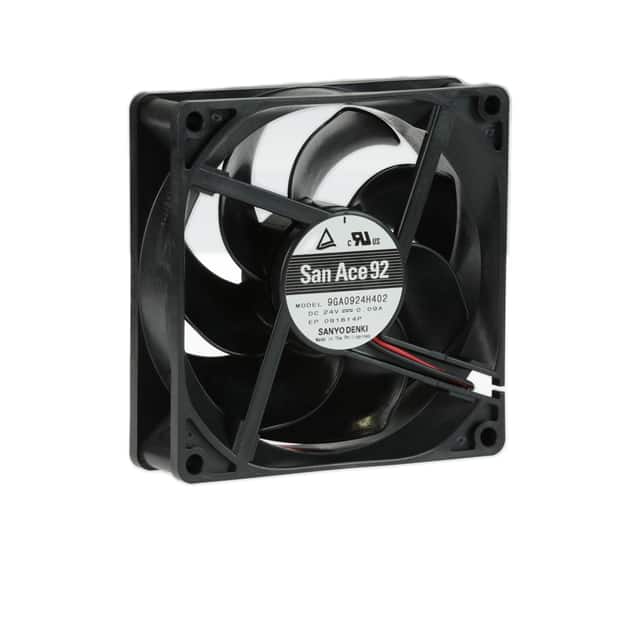 9GA0924H402 FAN AXIAL 92X25MM 24VDC WIRE