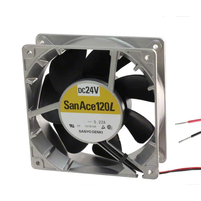9GL1224H102 FAN AXIAL 119X38MM 24VDC WIRE