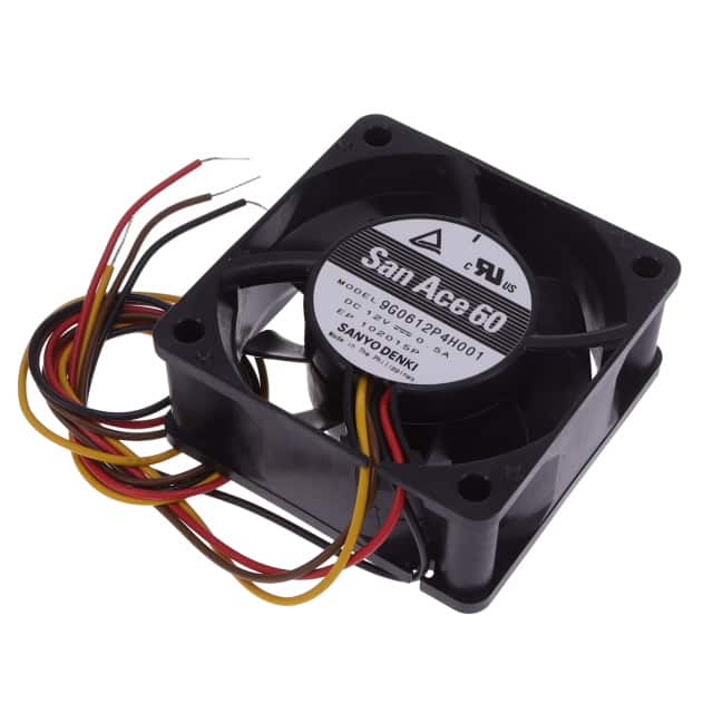 9G0612P4H001 FAN AXIAL 60X25MM 12VDC WIRE
