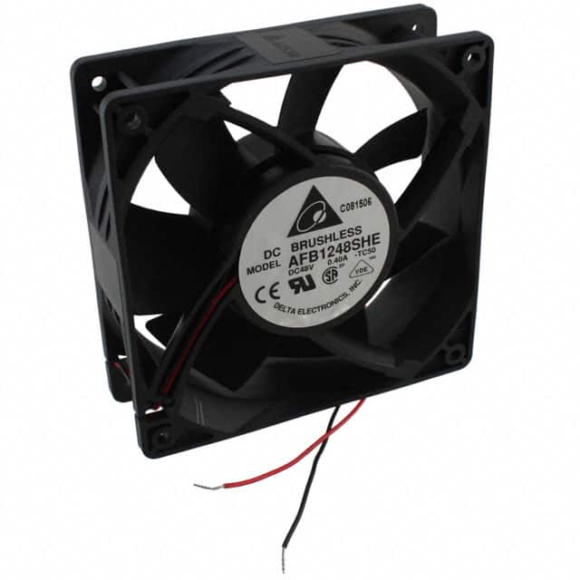AFB1248SHE-TC50 FAN AXIAL 120X38MM 48VDC WIRE