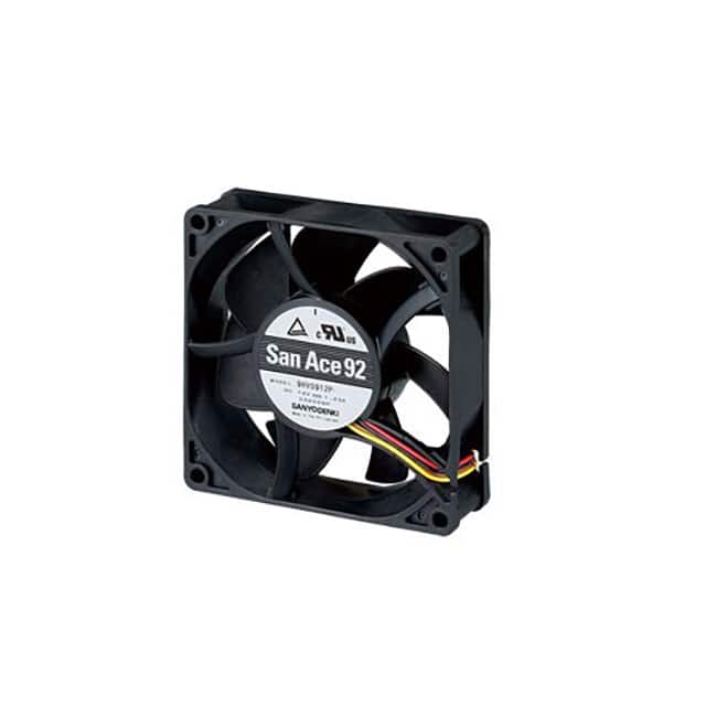 9HV0924P4H001 FAN AXIAL 92X25.2MM 24VDC WIRE