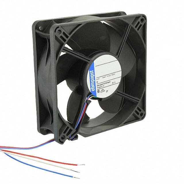 8412N/2H FAN AXIAL 80X25.4MM 12VDC WIRE