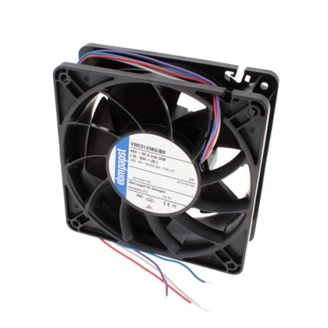 8315100142 FAN AXIAL 120X38.15MM 24VDC WIRE