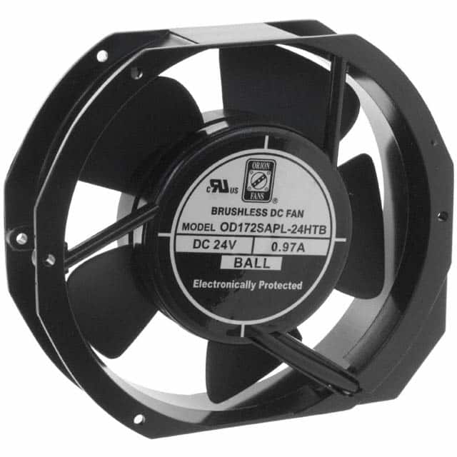 OD172SAPL-24HTB FAN AXIAL 172X38.5MM 24VDC TERM