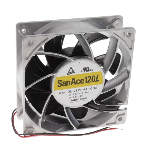 9LG1224A1002 FAN AXIAL 120X38MM 24VDC WIRE