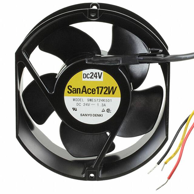 9WE5724K501 FAN AXIAL 172X51MM 24VDC WIRE