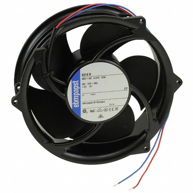 6314H FAN AXIAL 172X51MM 24VDC WIRE