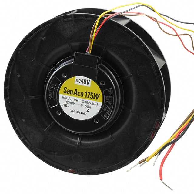 9W1TG48P0H61 FAN IMP MTRZD 175X69MM 48VDC