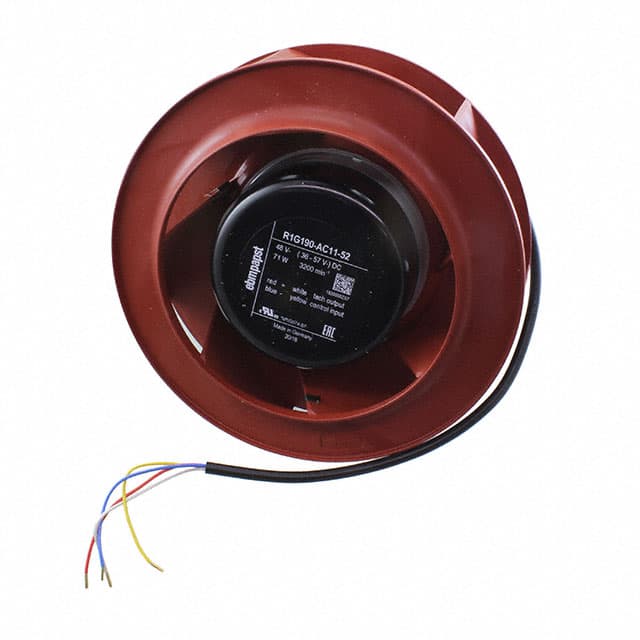 R1G190-AC11-52 FAN IMP MTRZD 190X68.5MM 48VDC