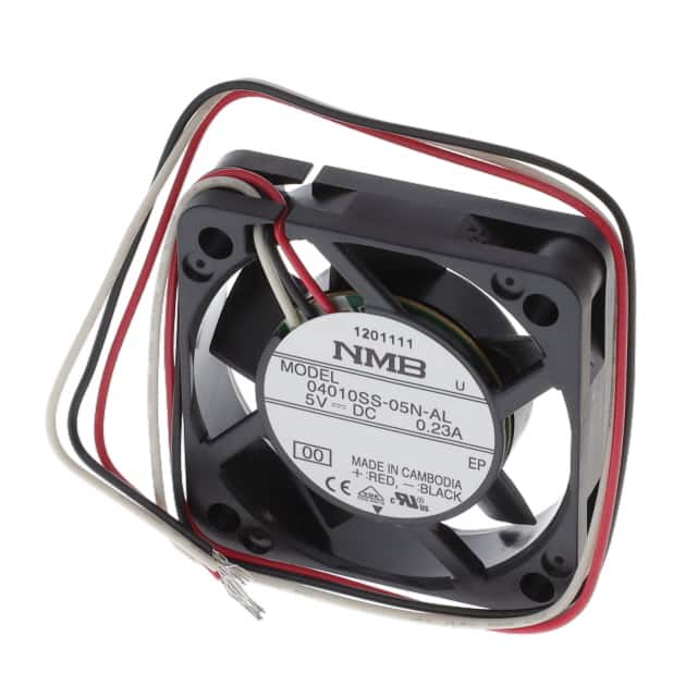 04010SS-05N-AL-00 FAN AXIAL 40X10MM 5VDC WIRE