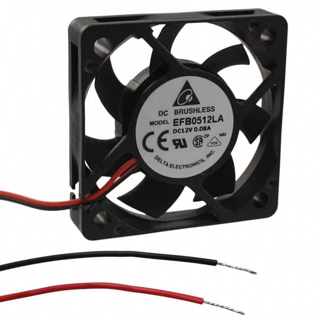 EFB0512LA FAN AXIAL 50X10MM 12VDC WIRE