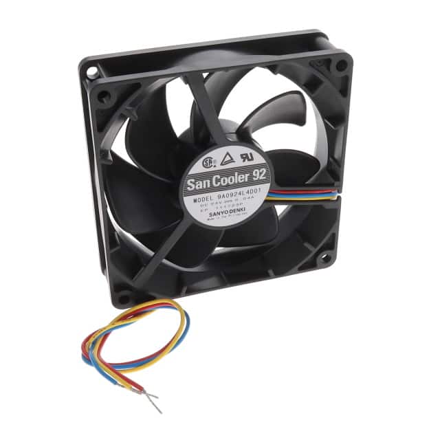 9A0924L4D01 FAN AXIAL 92X25MM 24VDC WIRE