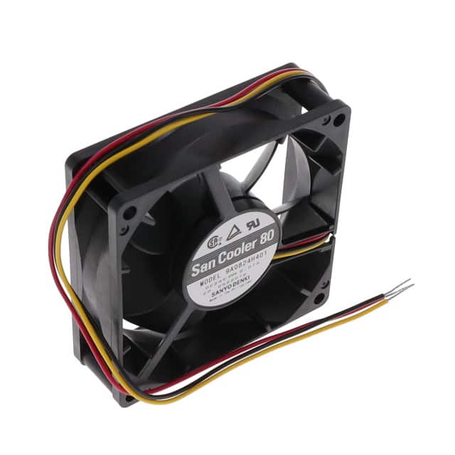 9A0824H401 FAN AXIAL 80X25MM 24VDC WIRE