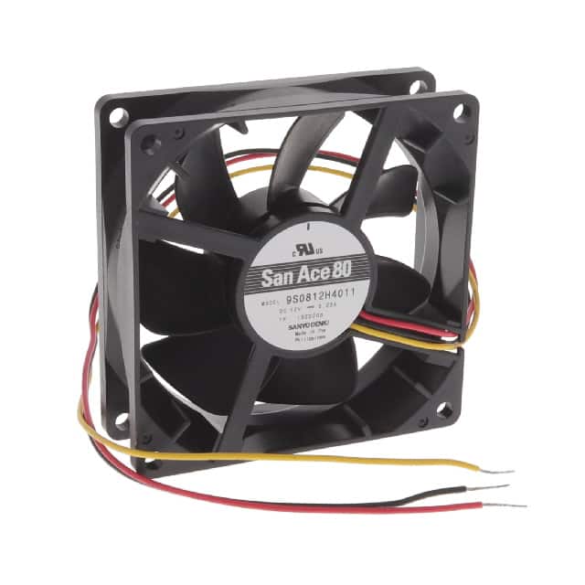 9S0812H4011 FAN AXIAL 80X25MM 12VDC WIRE