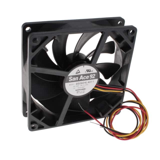 9S0924L4011 FAN AXIAL 92X25MM 24VDC WIRE