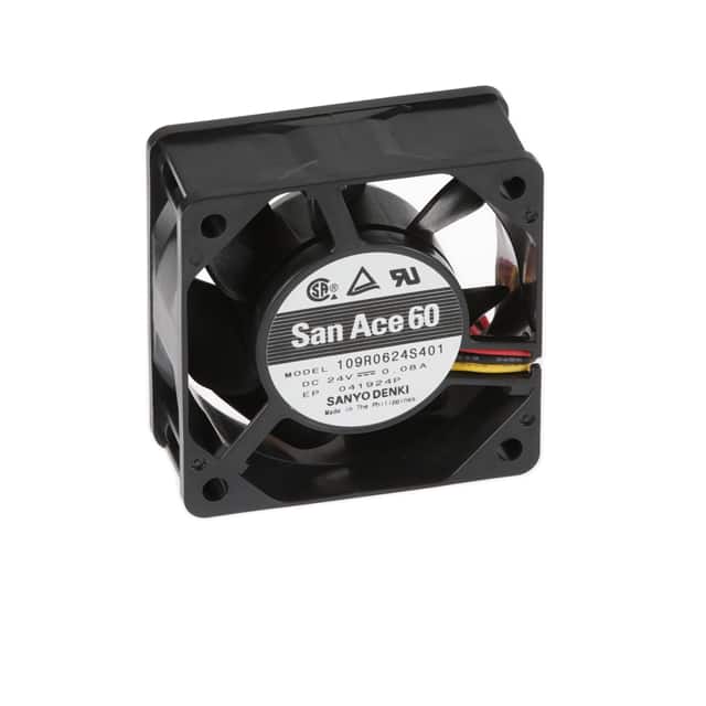 109R0624S401 FAN AXIAL 60X25MM 24VDC WIRE