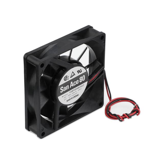109P0848C602 FAN AXIAL 80X20MM 48VDC WIRE