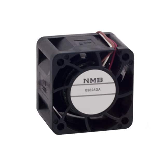 03828DA-12R-AU-00 FAN AXIAL 38X28MM 12VDC WIRE