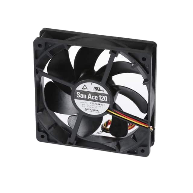 9S1224M401 FAN AXIAL 120X25MM 24VDC WIRE