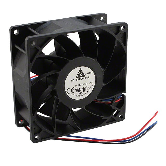 FFB0924EHE-F00 FAN AXIAL 92X38MM 24VDC WIRE