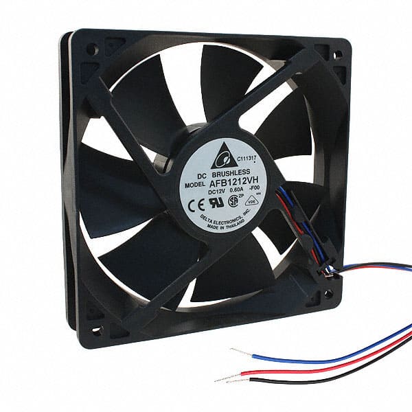 AFB1212VH-F00 FAN AXIAL 120X25.4MM 12VDC WIRE
