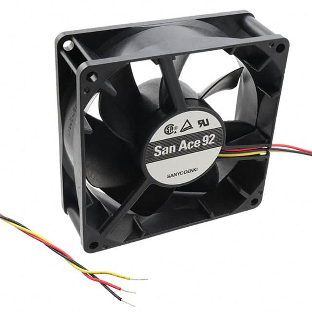9G0912S2D011 FAN AXIAL 92X32MM 12VDC WIRE