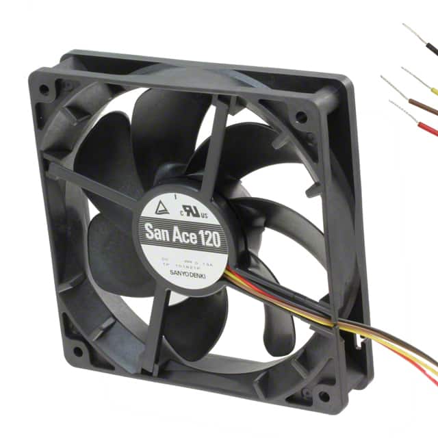 9S1212P4M01 FAN AXIAL 119X25MM 12VDC WIRE