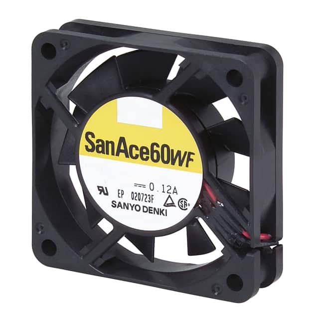9WF0624H7D01 FAN AXIAL 60X15MM 24VDC WIRE