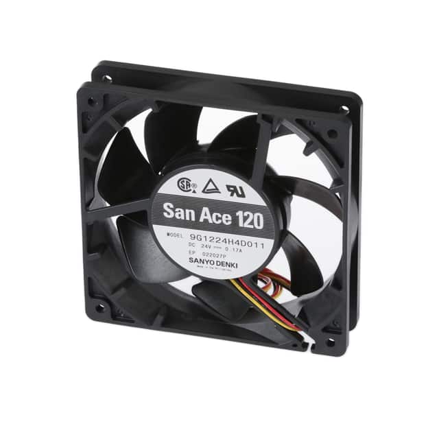 9G1224H4D011 FAN AXIAL 119X25MM 24VDC WIRE