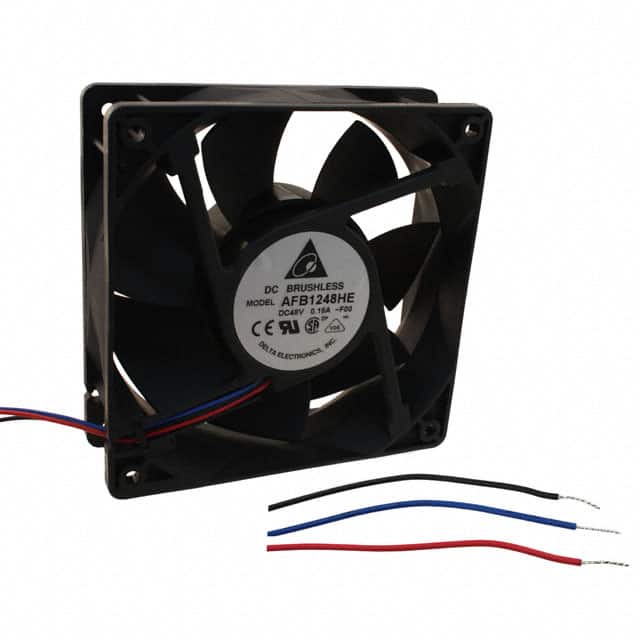 AFB1248HE-F00 FAN AXIAL 120X38MM 48VDC WIRE