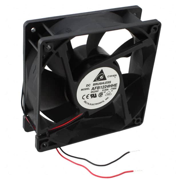 AFB1224HHE-T500 FAN AXIAL 120X38MM 24VDC WIRE