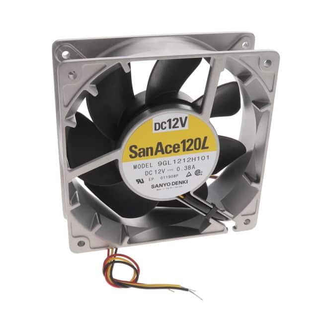 9GL1212H101 FAN AXIAL 119X38MM 12VDC WIRE
