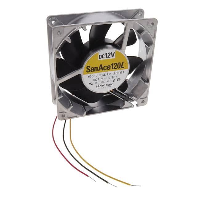 9GL1212G101 FAN AXIAL 119X38MM 12VDC WIRE