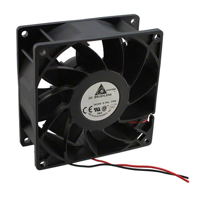 FFB0924EHE-T500 FAN AXIAL 92X38MM 24VDC WIRE