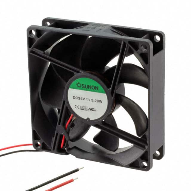 GE92252B1-000U-AC9 FAN AXIAL 92X25MM 24VDC WIRE