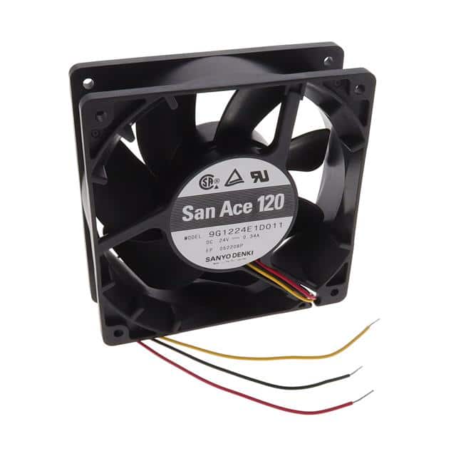 9G1224E1D011 FAN AXIAL 119X38MM 24VDC WIRE