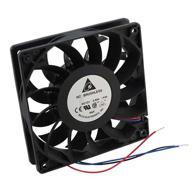 FFB1212VH-F00 FAN AXIAL 120X25.4MM 12VDC WIRE