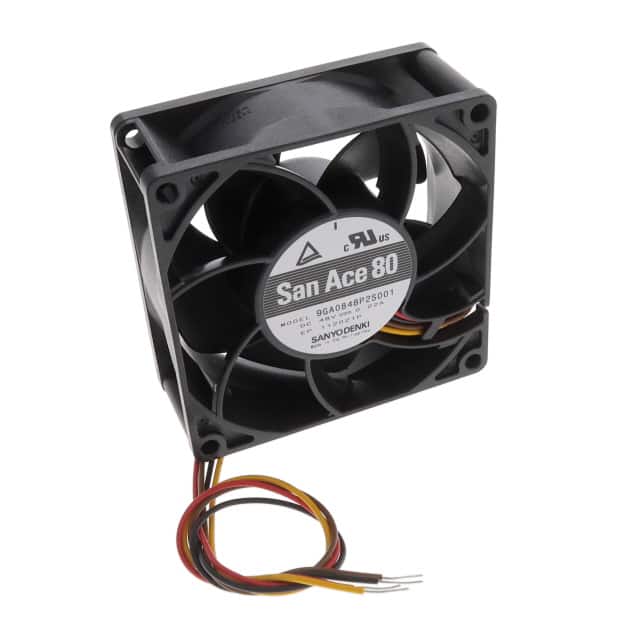9GA0848P2S001 FAN AXIAL 80X32MM 48VDC WIRE