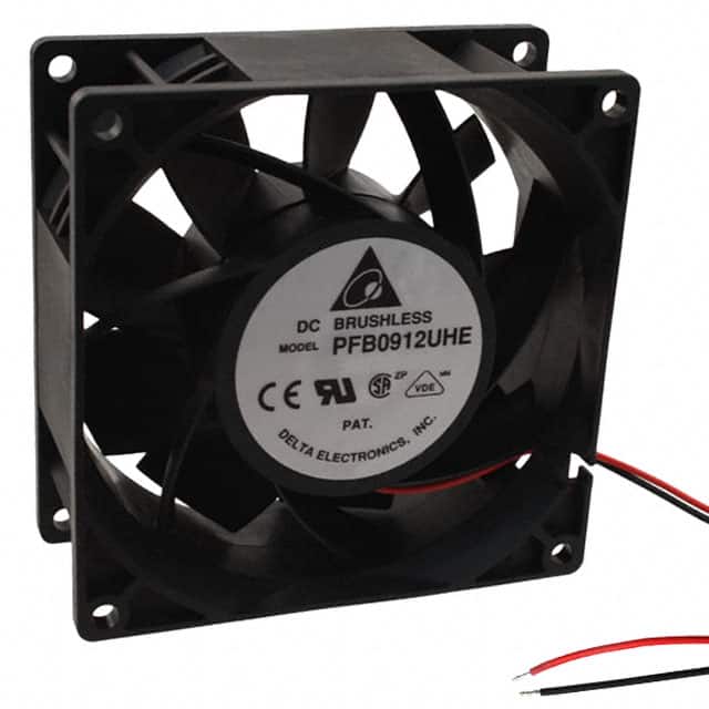 PFB0912UHE FAN AXIAL 92X38MM 12VDC WIRE