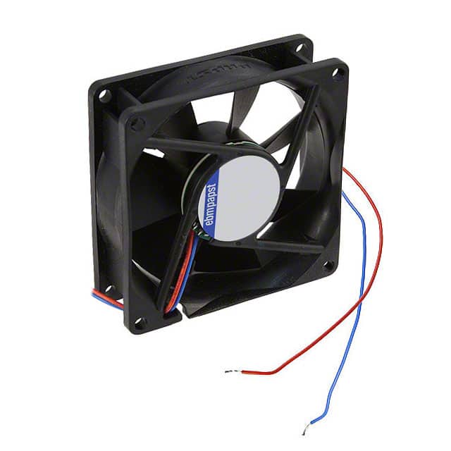 8412NGMI FAN AXIAL 80X25.4MM 12VDC WIRE