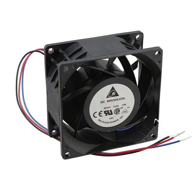 PFB0812GHE-R00 FAN AXIAL 80X38MM 12VDC WIRE