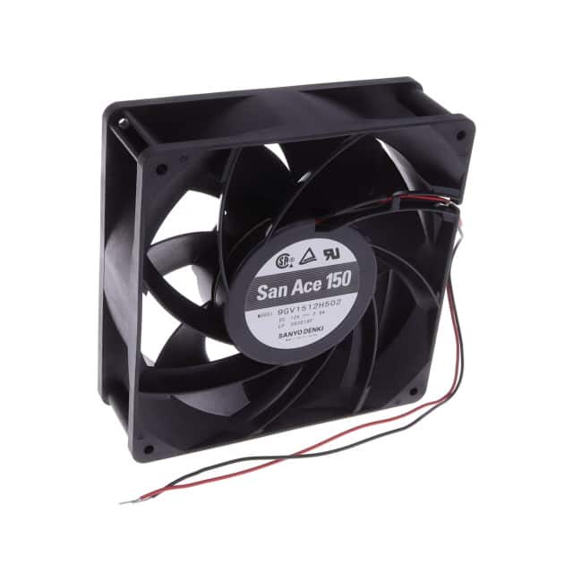 9GV1512H502 FAN AXIAL 150X50MM 12VDC WIRE