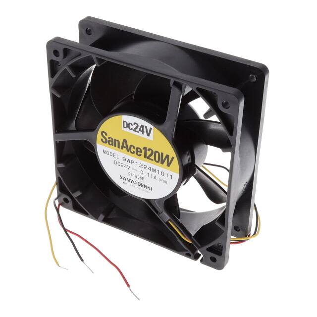 9WP1224M1011 FAN AXIAL 120X38MM 24VDC WIRE