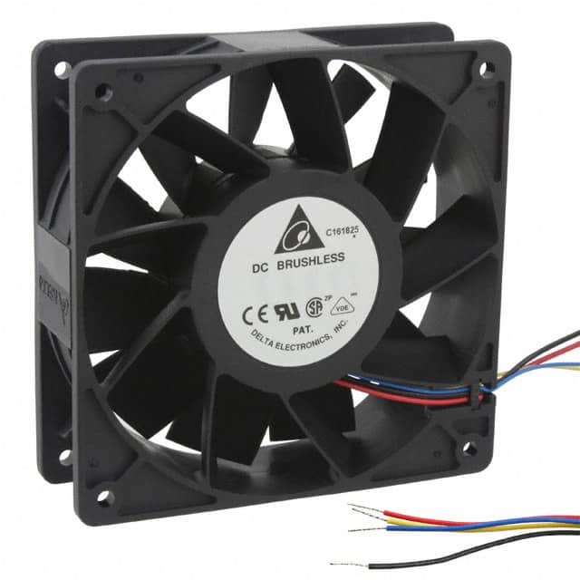 PFC1212DE-F00 FAN AXIAL 120X38MM 12VDC WIRE