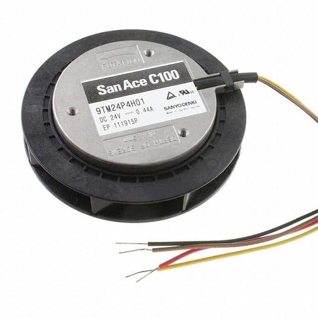 9TM24P4H01 FAN IMP MTRZD 100X25MM 24VDC