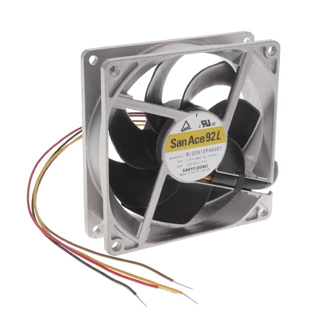 9LG0912P4S001 FAN AXIAL 92X25MM 12VDC WIRE