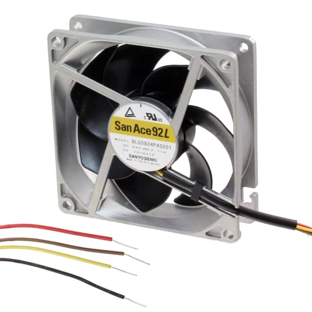 9LG0924P4S001 FAN AXIAL 92X25MM 24VDC WIRE
