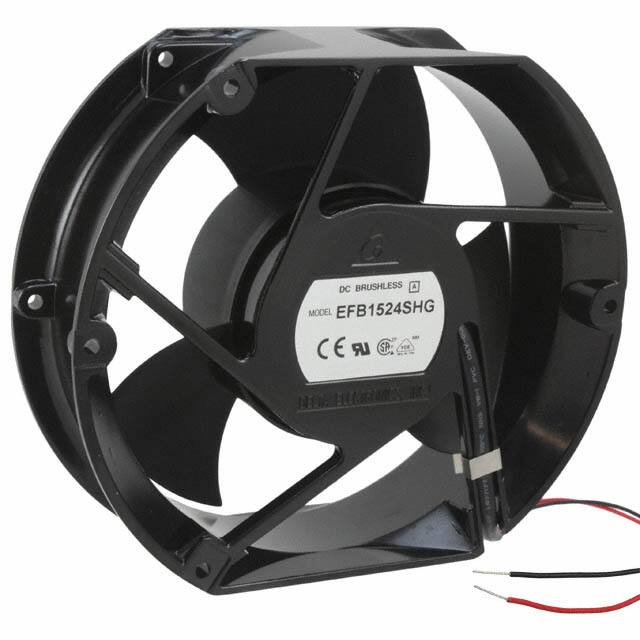 EFB1524SHG FAN AXIAL 172X50.8MM 24VDC WIRE