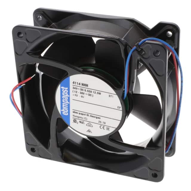 4114NHH FAN AXIAL 119X38MM 24VDC WIRE