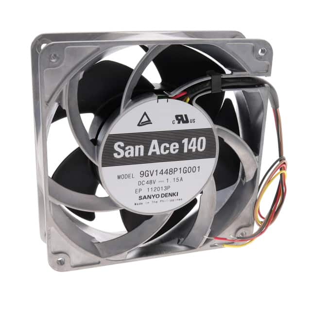 9GV1448P1G001 FAN AXIAL 140X38MM 48VDC WIRE